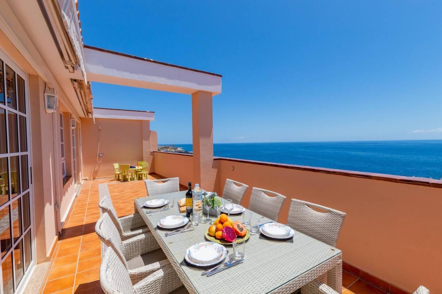 Penthouse Apt With Jacuzzi By Dream Homes Tenerife Puerto de Santiago (Tenerife) Exterior foto